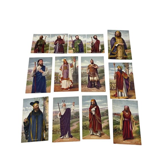 1910 Oberammergau Passion Play 49/50 Antique Postcard Set w/ Box Divided Back - Picture 5 of 8